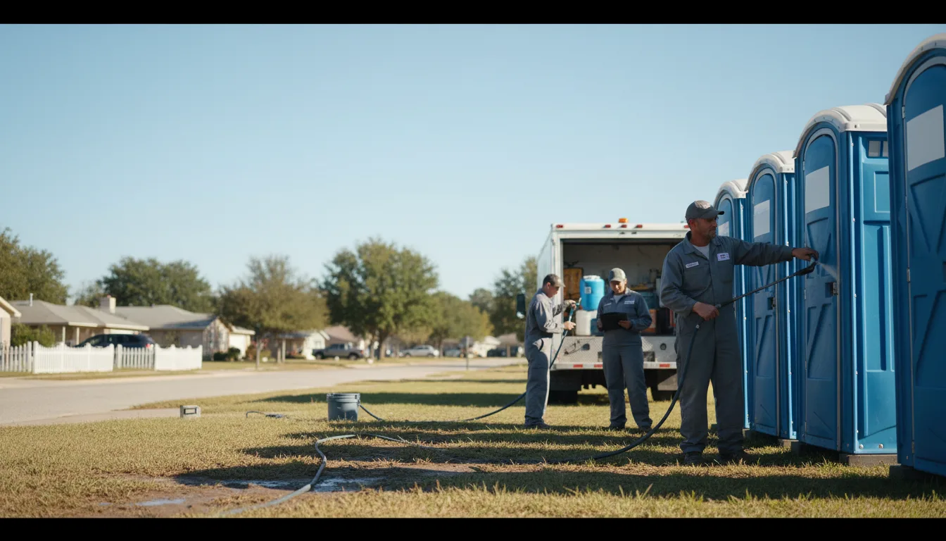 Long-Term Portable Toilet Rental in Sunshine, LA near me